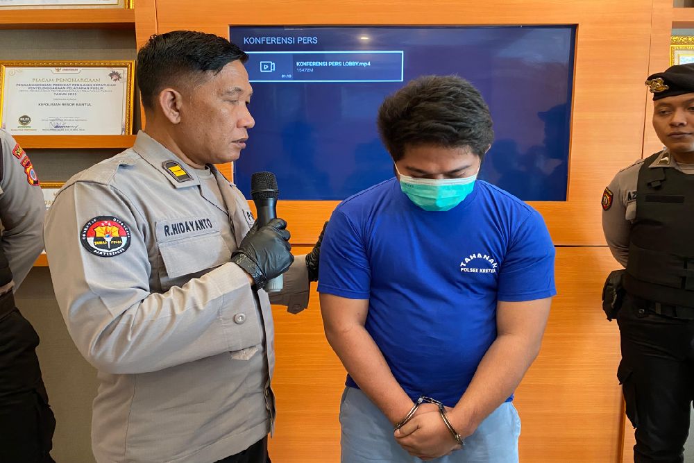 Modus Bukti Transfer Palsu, Polsek Kretek Tangkap Pelaku di Bekasi