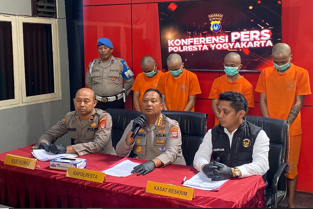 Polresta Jogja Ungkap Kronologi Pembunuhan Pria di Wirobrajan