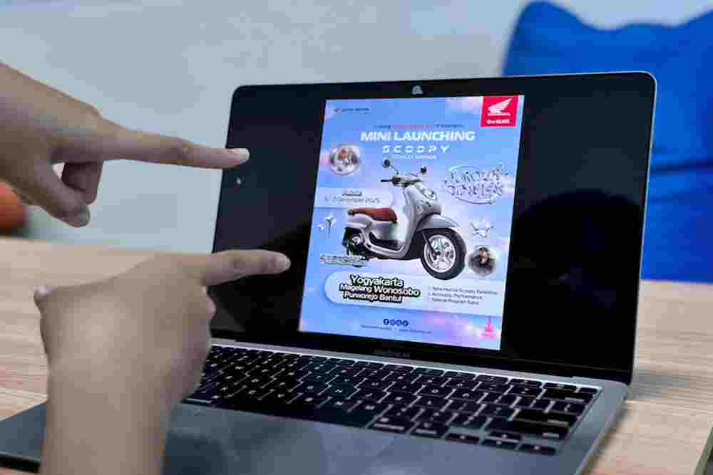 Honda Hangout Spot: Mini Launching New Honda Scoopy Hadir Lebih Stylis