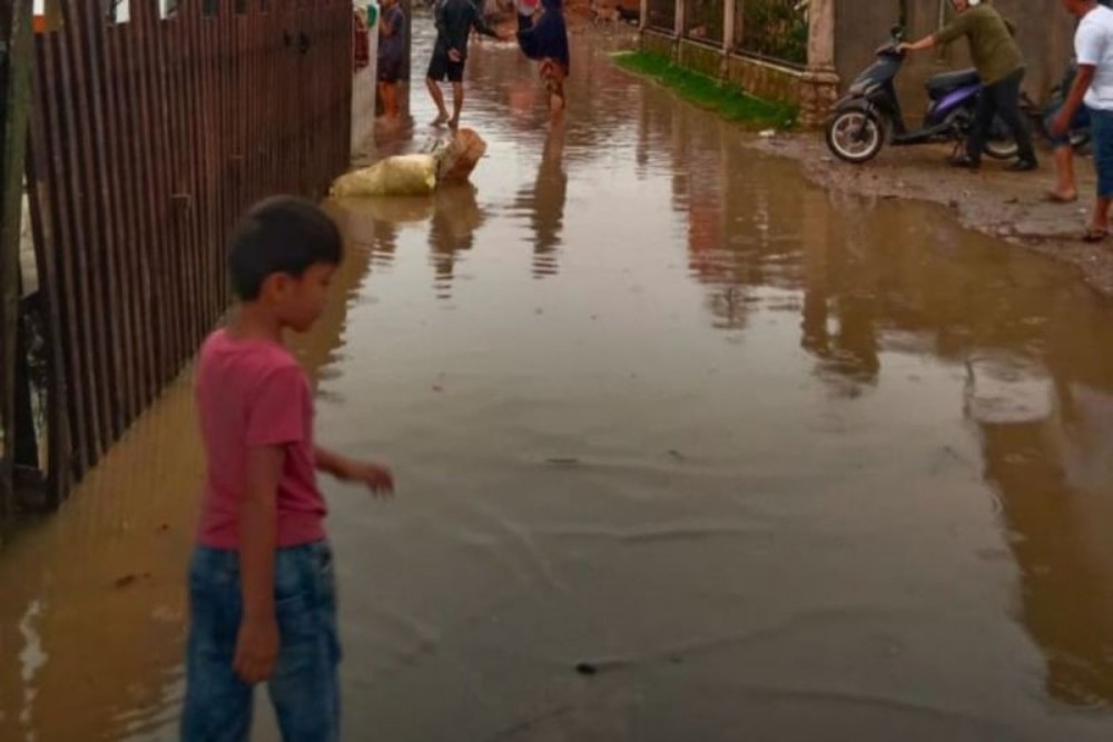 Banjir Susulan Rendam Dua Desa di Aceh Timur