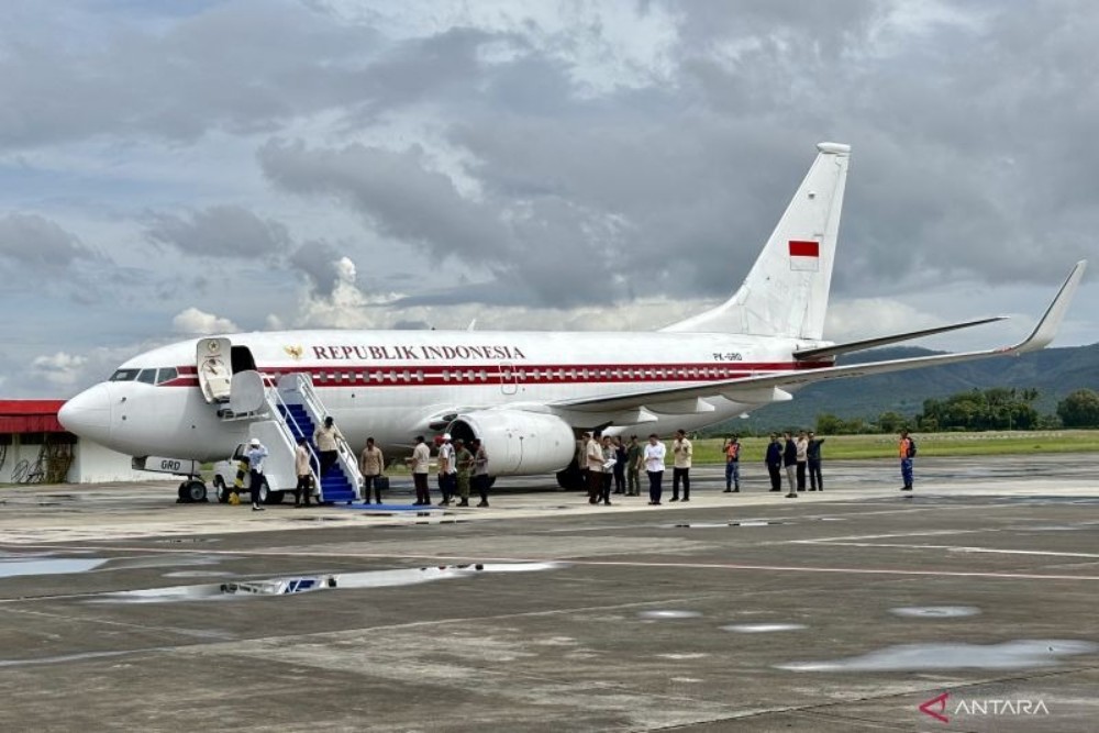 Prabowo Kembali ke Aceh Pantau Jembatan Darurat Bireuen