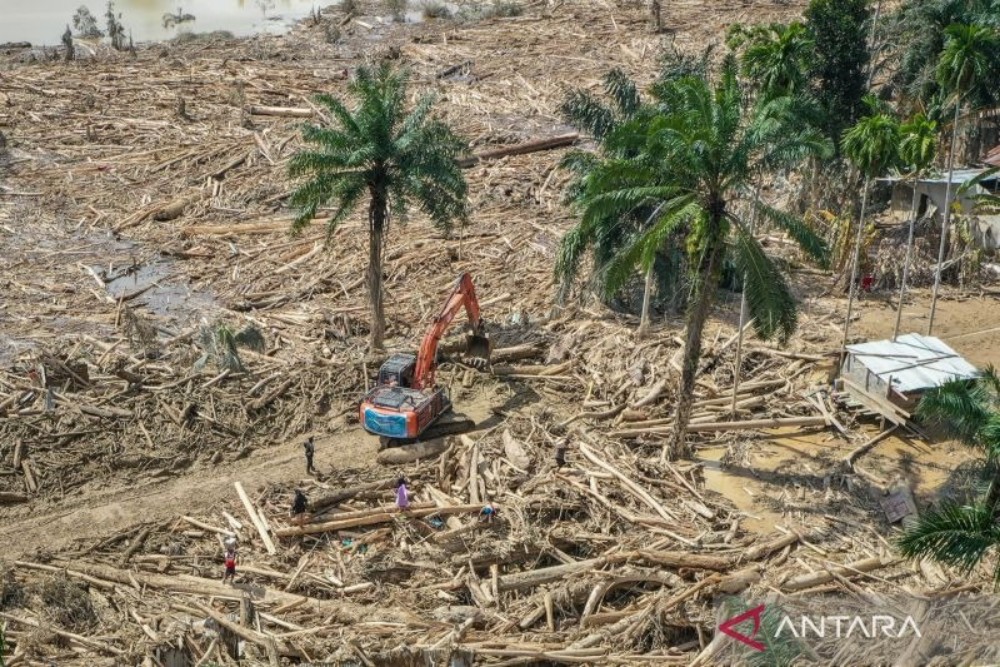 Banjir Susulan Bawa Kayu, Hentikan Bantuan dan SAR di Tapanuli Tengah