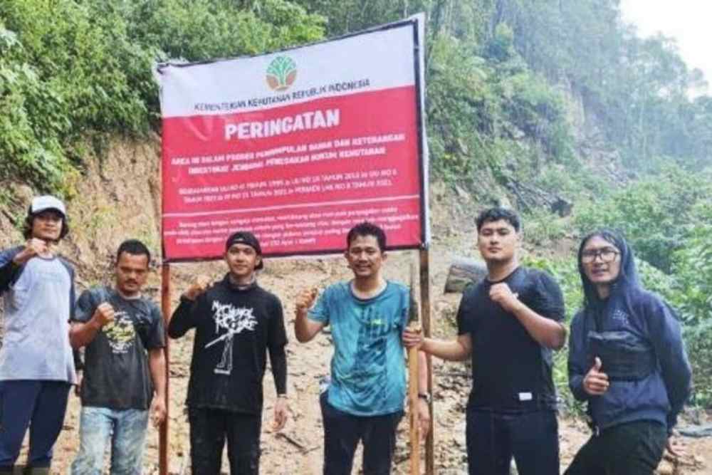 Kemenhut Segel 7 Subjek Hukum Perusak Hutan Sumatera