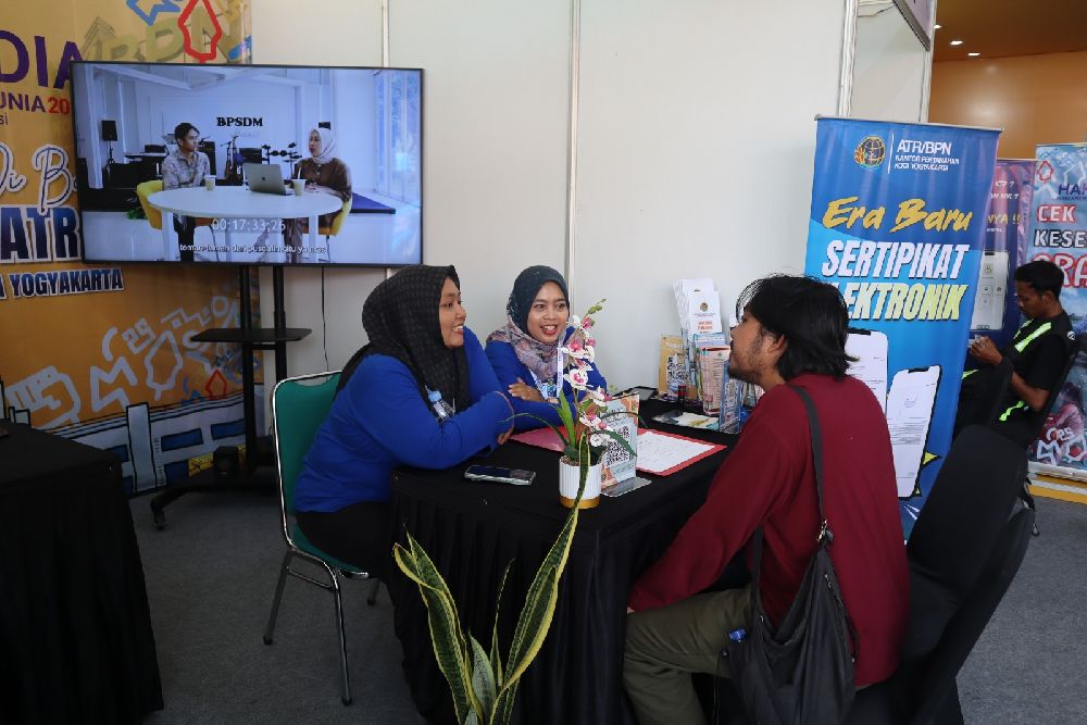 Kantor Pertanahan Kota Jogja Hadir di Integrity Expo Hakordia 2025