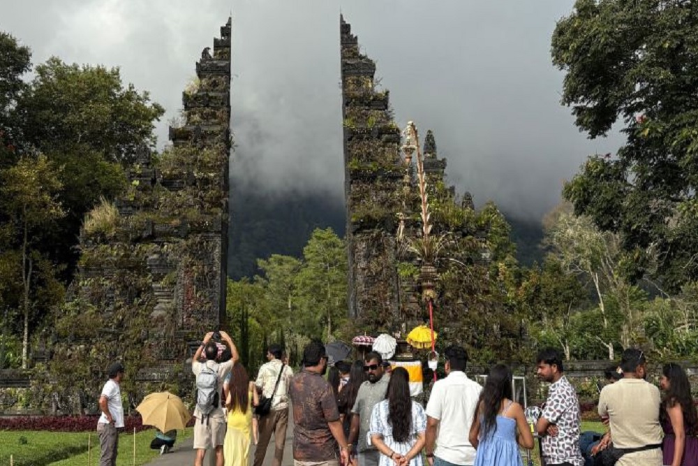 Wisata Bali Utara, Gerbang Handara Semakin Diminati Turis Mancanegara