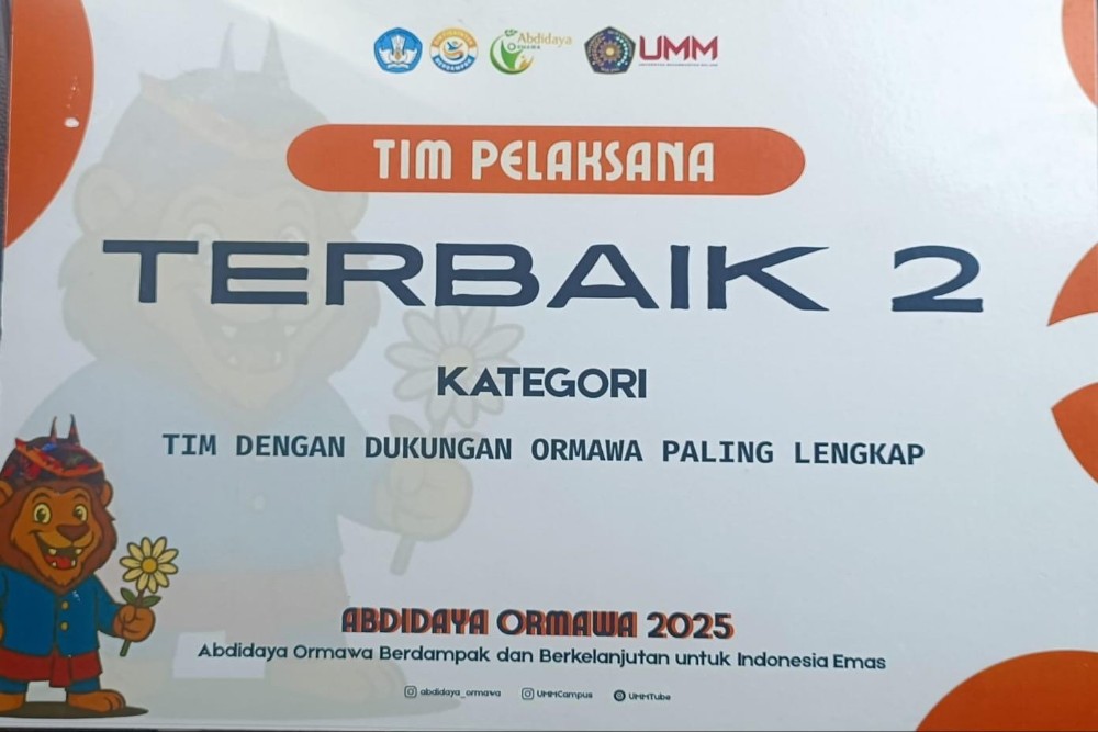 Mahasiswa Sabet Dua Penghargaan Abdidaya Ormawa 2025