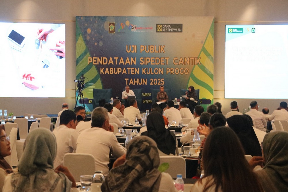 Sipedet Cantik 2025 Diuji Publik untuk Akurasi Data Kemiskinan
