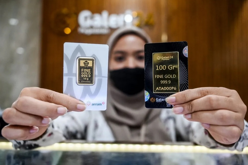 Harga Emas Pegadaian Hari Ini Naik, UBS dan Galeri24 Kompak Menguat