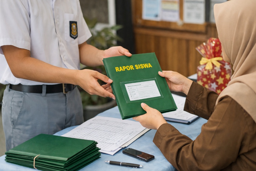 Partisipasi Ayah Ambil Rapor di SMAN 6 Jogja Baru 30-40 Persen