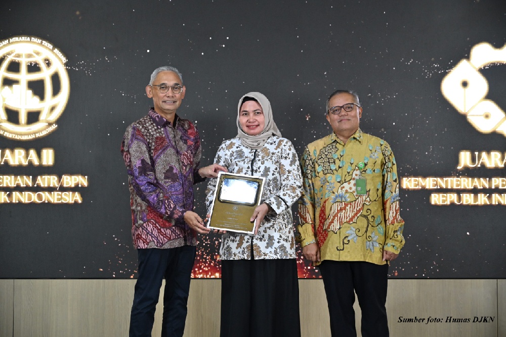 Anugerah Reksa Bandha 2025, ATR-BPN Sabet Peringkat Kedua