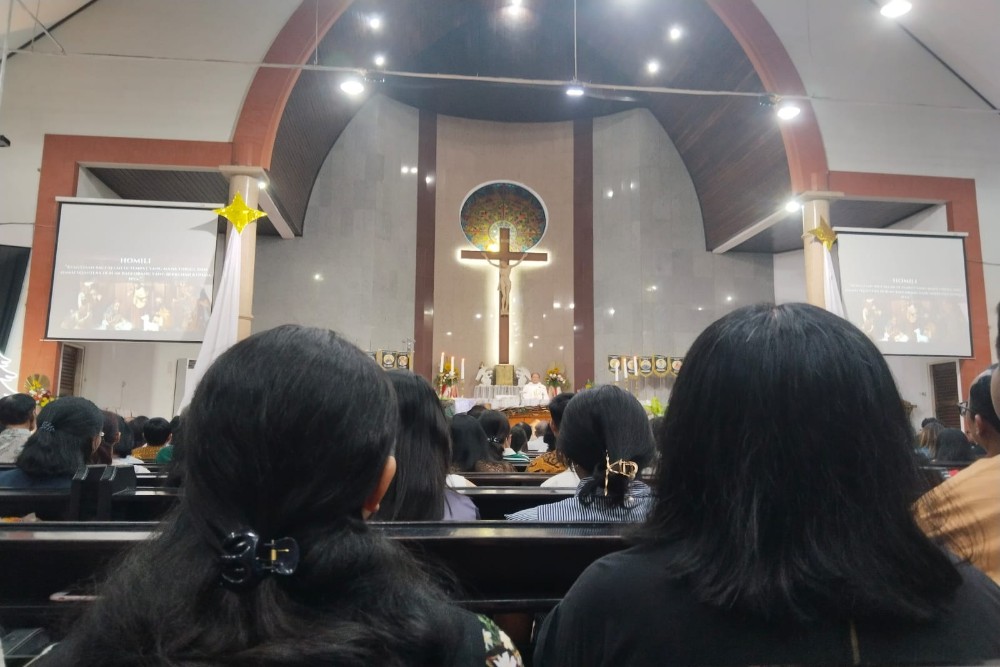 Makna Natal Ditekankan dalam Misa Malam di FX Kiduloji Jogja