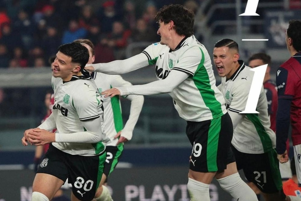 Bologna vs Sassuolo Imbang 1-1, Jay Idzes Tampil Solid