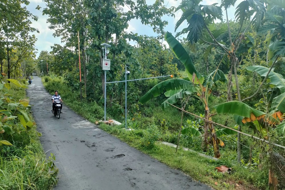 Antisipasi Banjir di Perkotaan, BPBD Pasang EWS Banjir di Kali Besole