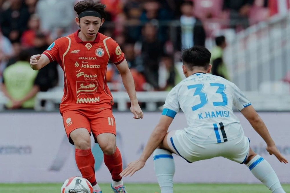 Persija Menang 2-0 atas Persijap, Naik ke Posisi Kedua