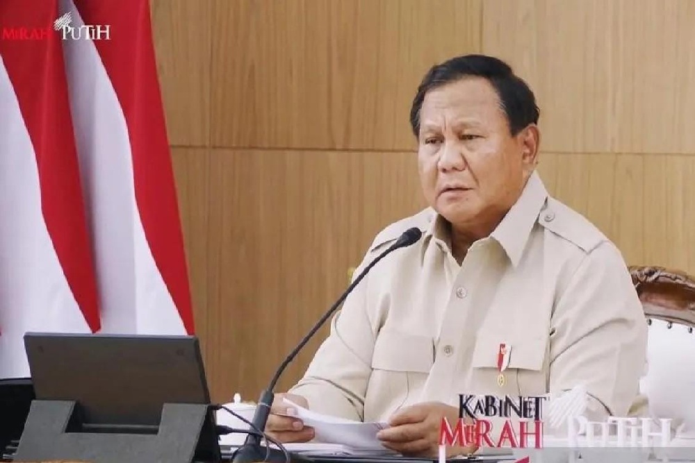 Prabowo Ungkap Alasan Retret Kabinet di Hambalang Awal 2026