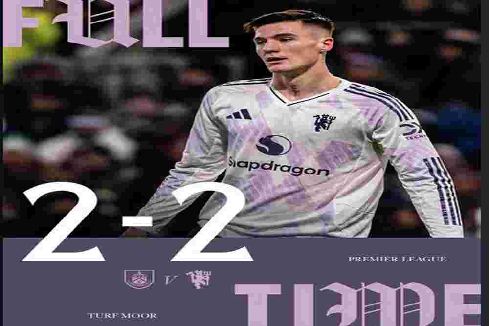 MU Ditahan Burnley 2-2, Fletcher Gagal Persembahkan Kemenangan