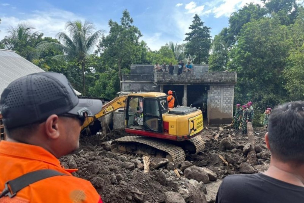 Dua Korban Banjir Bandang Pulau Siau Masih Dicari