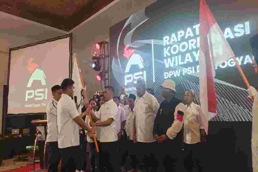 Sunaryanta Resmi Pimpin PSI DIY, Dilantik Kaesang di Gunungkidul