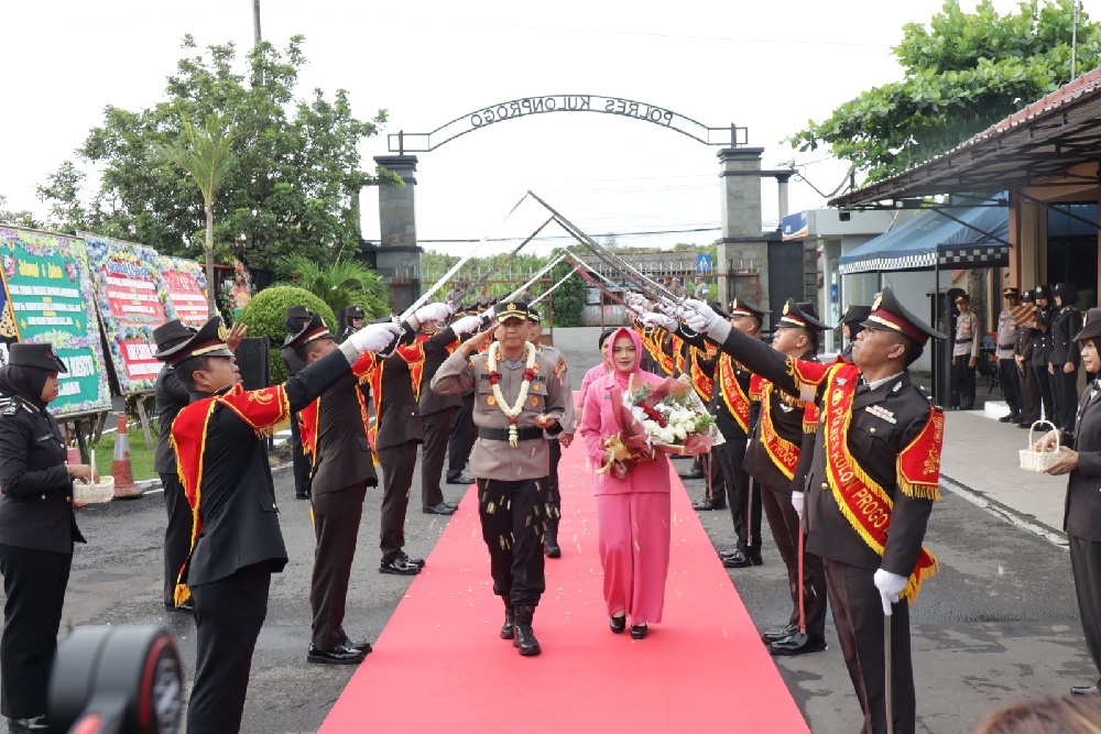 AKBP Ridho Hidayat Resmi Jabat Kapolres Kulonprogo
