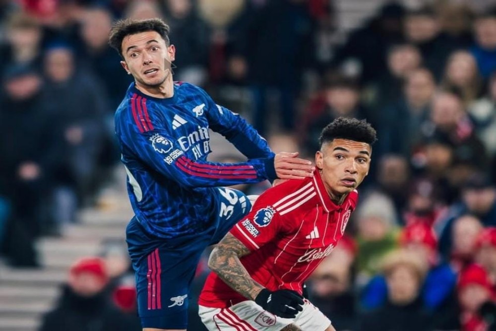 Arsenal Tertahan Tanpa Gol di Markas Forest, Gagal Menjauh