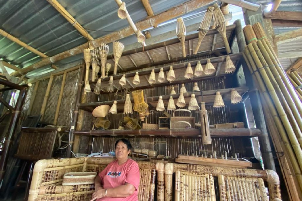 Perajin Bambu Cebongan Sleman Bertahan di Tengah Perubahan Zaman