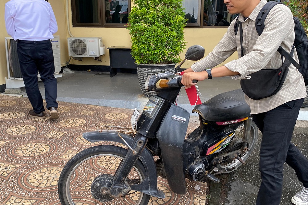 Lupa Cabut Kunci, Motor Warga Trirenggo Bantul Digondol Pencuri