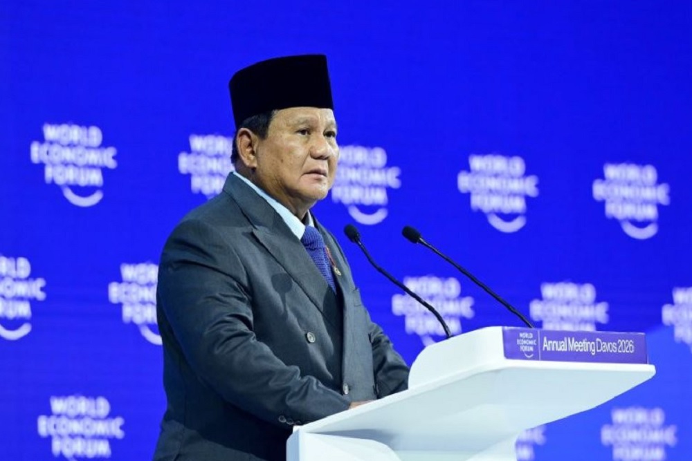 Pidoato di WEF, Prabowo Optimistis Ekonomi Indonesia Lebih Kuat