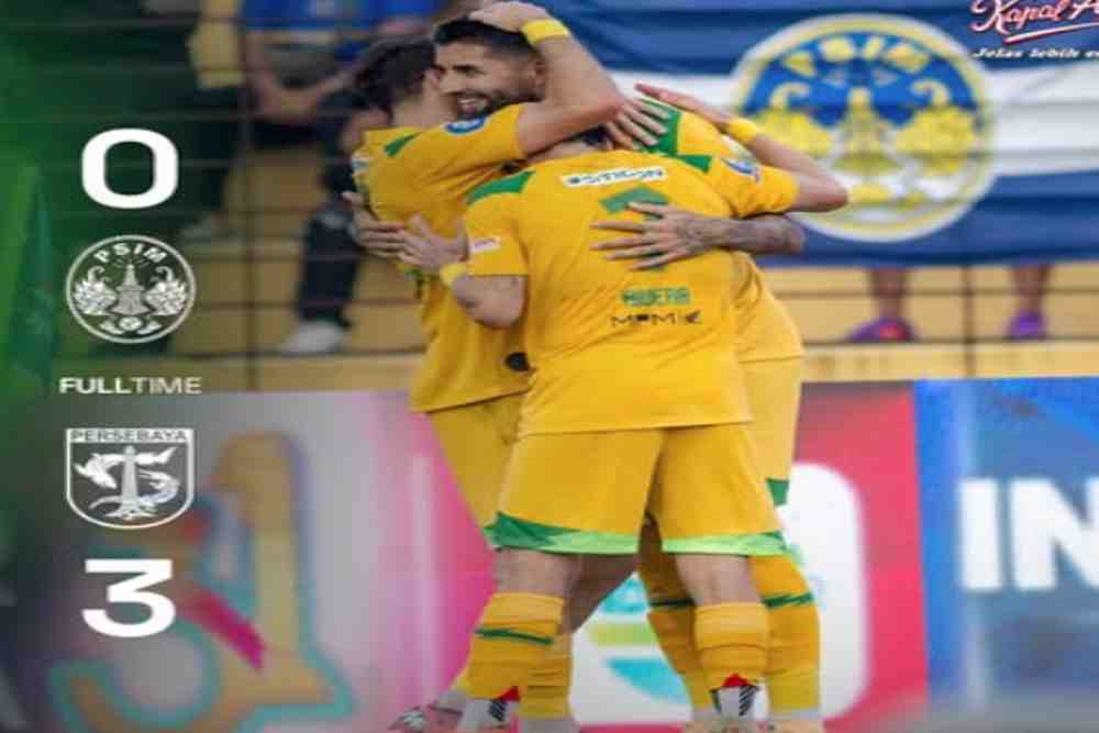 Tavares Ungkap Kunci Kemenangan Persebaya atas PSIM Jogja di SSA