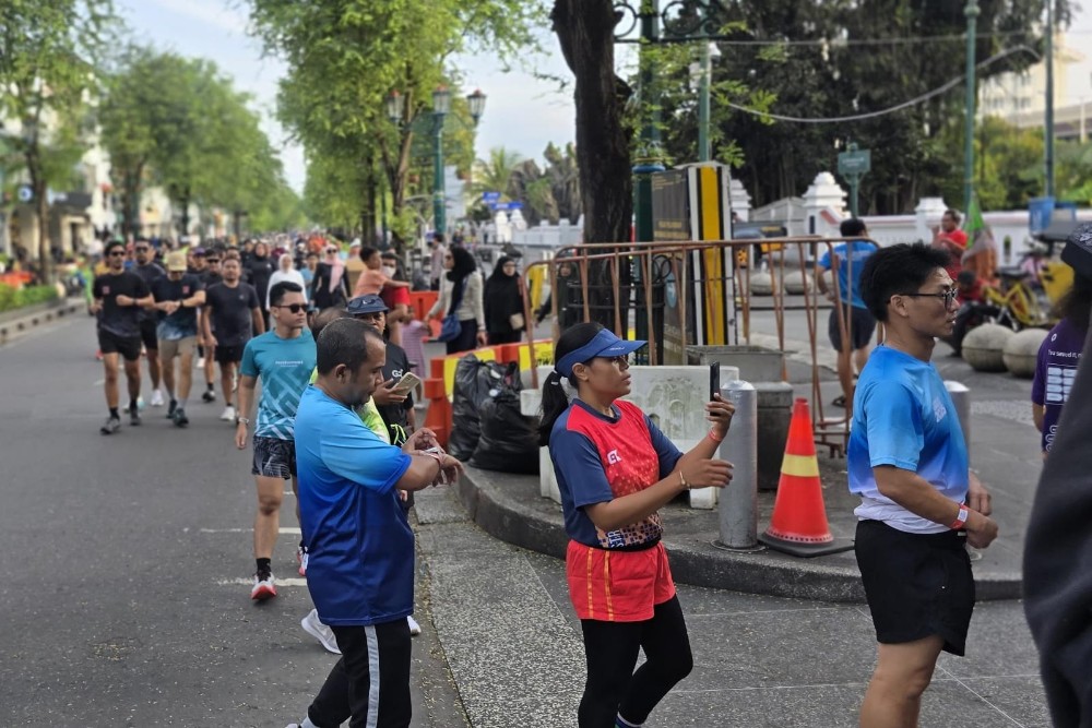 Ratusan Pelari Meriahkan Road to Jogja 10K di Kawasan Malioboro