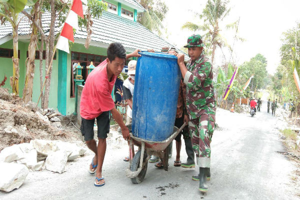 Kodim Gunungkidul Akan Rutin Gelar Gerakan Kebersihan Seminggu Sekali