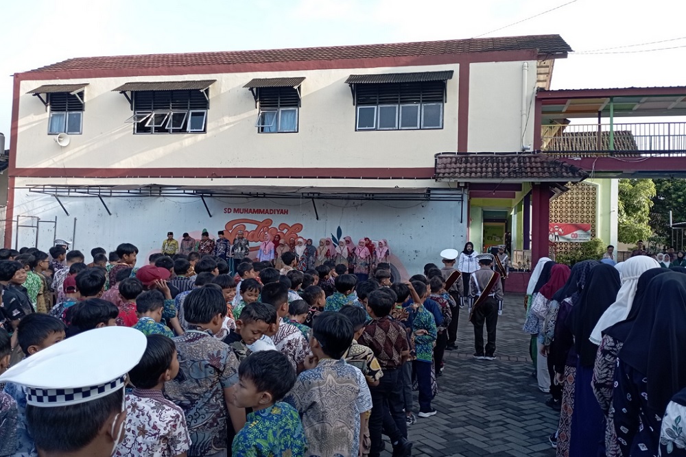 BNNK Sleman Edukasi Narkoba lewat Upacara Bendera, Sasar 4.142 Siswa