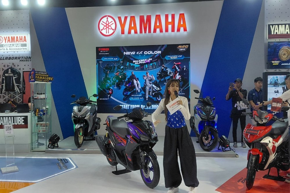Yamaha AEROX ALPHA 2026 Tampil Anti-Mainstream di IIMS