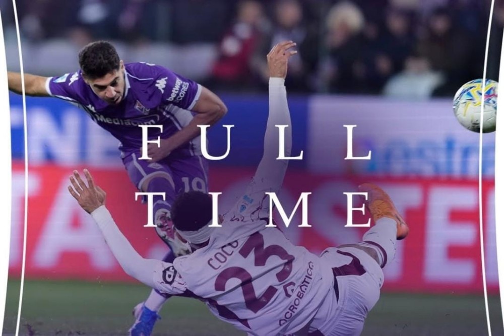 Fiorentina Tahan Imbang Torino 2-2, Keluar dari Zona Degradasi