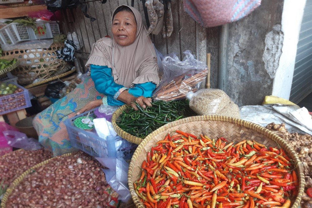 Harga Pangan Hari Ini: Cabai Rawit Rp61.050, Telur Rp33.950
