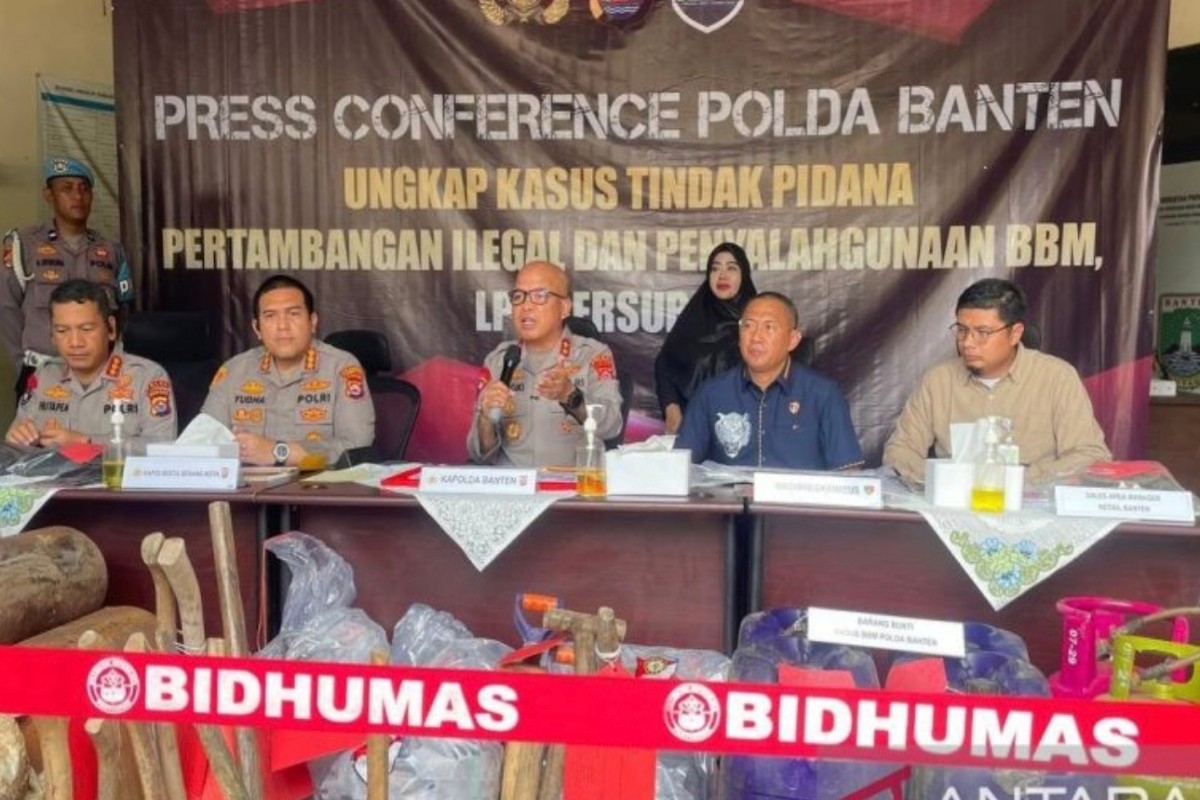 Polda Banten Bongkar BBM Subsidi Ilegal, Modus Nopol Palsu