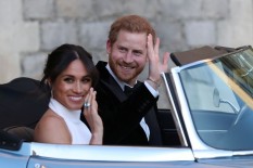 Meghan Markle Kenakan Cincin Putri Diana di Acara Resepsi