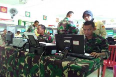 TNI Siaga, Simulasikan Waduk Sermo Jebol 