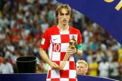 Luka Modric Pemain Terbaik Piala Dunia 2018