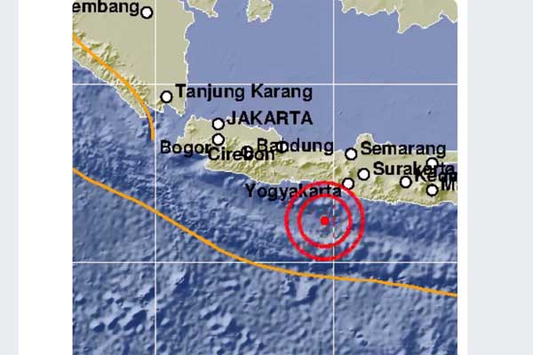 Dini Hari Kulonprogo Diguncang Gempa Bumi Magnitudo 5 1 Tidak