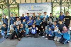 Kanwil Ditjen Perbendaharaan DIY Gelar Senam Sehat dan Mancing Bersama