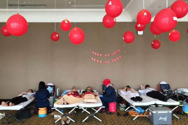 Sheraton Mustika Sambut Valentine’s Day dengan Donor Darah