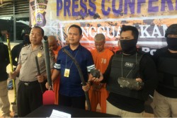 4 Orang Diringkus & Jadi Tersangka dalam Pembakaran Bus di Jl. Wates