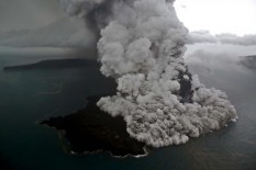 Status Waspada, Anak Krakatau Alami 8 Kali Gempa