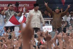 Di Kridosono, Prabowo Menyebut Elite di Jakarta sebagai Bajingan