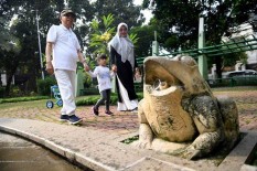 Setelah Nyoblos, Ma'ruf Amin Pantau Quick Count. Katanya: Saya Tidak Deg-Degan