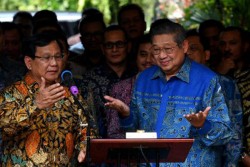 AHY Menghadap Presiden Jokowi, Prabowo Akan Bertemu SBY