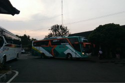 Arus Balik, Tiket Bus Reguler di Terminal Wates Ludes Terjual