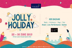 Jolly Holiday di Galeria Mall Bertabur Diskon & Hiburan