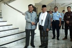  Ma'ruf Amin dan Jusuf Kalla Bertemu Selama 1 Jam, Ini Hasilnya