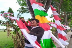 Sebulan, Penjual Bendera Kantongi Rp10 Juta